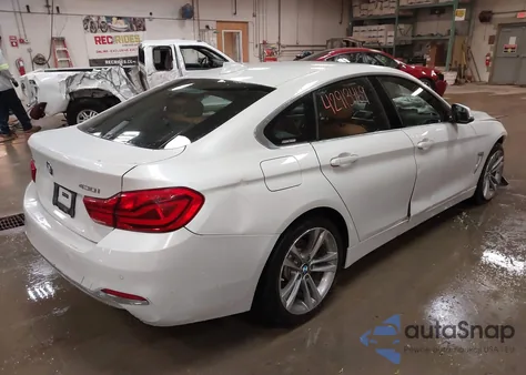 2018 BMW 430I Gran Coupe xDrive из США, поврежденный, VIN WBA4J3C55JBG96397